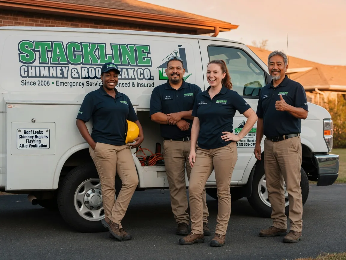 Chimney flashing repair company in Accomac, VA